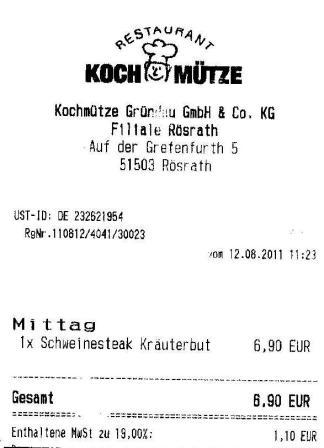 udas Hffner Kochmtze Restaurant